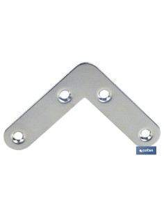 ESCUADRA PLANA 40 MM VENTA UNITARIA