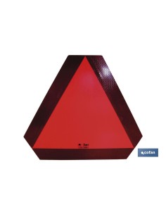 PLACA V-5 PARA VEHICULOS LENTOS