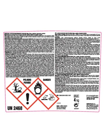 DOSACLOR 4 EFECTOS 4 KGS (C) PRODUCTOS