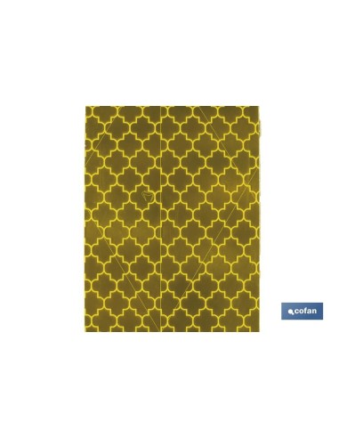 ROLLO RETROREFLECTANTE CONTINUO - 50M AMARILLO