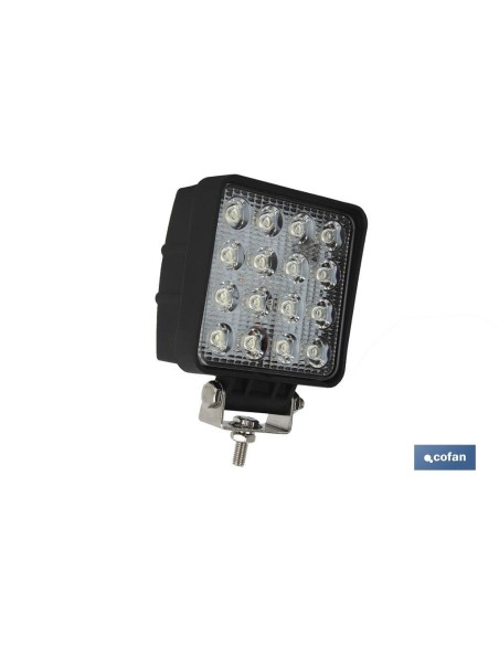 FARO TRABAJO 16 LED 3360Lm 6000K 48W, IP67 (10-30V)