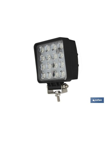 FARO TRABAJO 16 LED 3360Lm 6000K 48W, IP67 (10-30V)