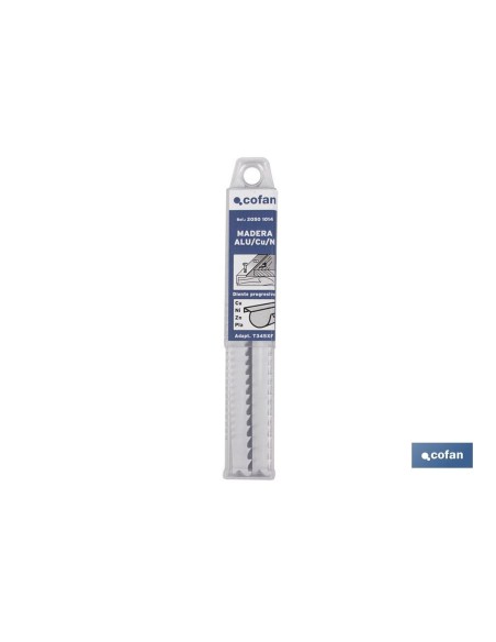 SIERRA CALAR T345XF BIME 105X2,4-5 MADERA/ALU/Cu/N