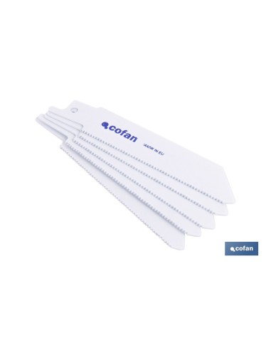 HOJA DE SIERRA DE SABLE (5PCS) BIMETAL 80X18 - METAL