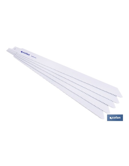 HOJA DE SIERRA DE SABLE (5PCS) BIMETAL 230X10-14 - METAL