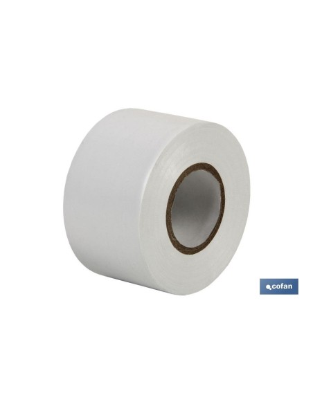 CINTA AISLANTE BLANCA DE 130 MICRAS 50 MM X 33 M