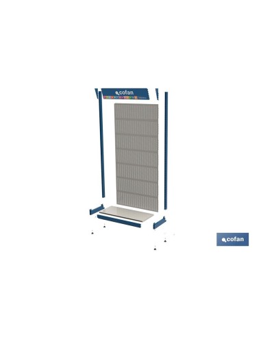 EXPOSITOR PERFORADO 2200X1030X460MM