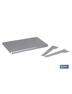 BANDEJA BLANCA PARA EXPOSITORES 500x300mm