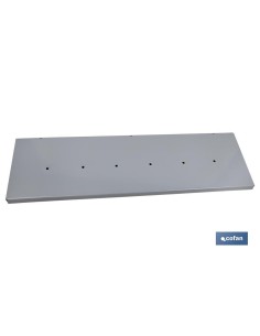 CONJUNTO BANDEJA BLANCA 1000X300MM CON 6 ORIFICIOS DE 9 MM 2