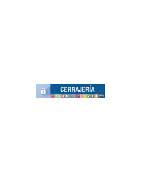 SEÑALETICA IMANTADA PARA EXPOSITOR 975 x 200 mm - CERRAJERIA