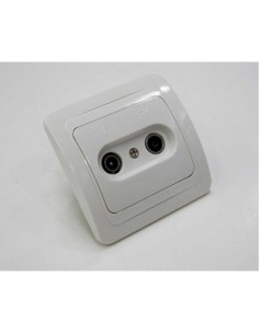 BASE TV Y RADIO BLANCA REF.10029