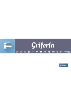 SEÑALETICA IMANTADA PARA EXPOSITOR 975 x 200 mm - GRIFERÍA