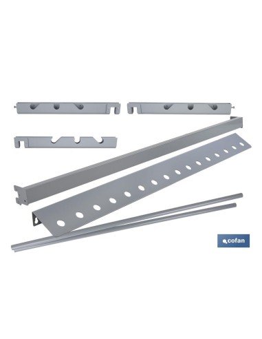 SET EXPOSITOR DE CUERDAS Y CADENAS CON BARRA DE CARGA