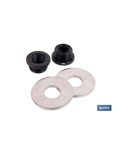 KIT DE ARANDELAS Y ADAPTADORES DE ROSCAS PARA BANDEJA DE GRIFERIA 21001157