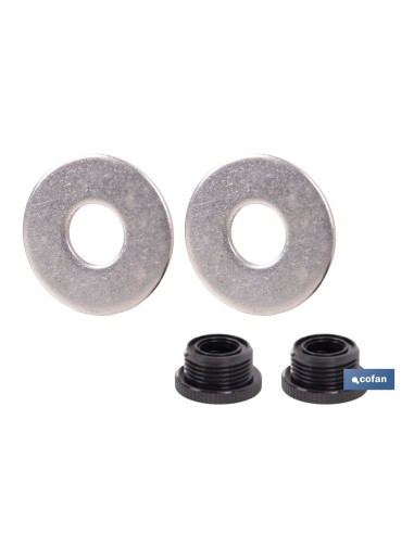 KIT DE ARANDELAS Y ADAPTADORES DE ROSCAS PARA BANDEJA DE GRIFERIA 21001157