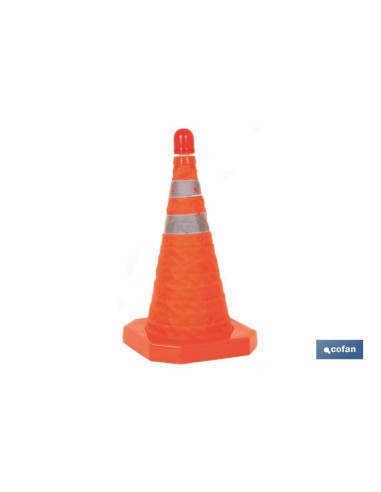 CONO PLEGABLE SIN LUZ 40 CM