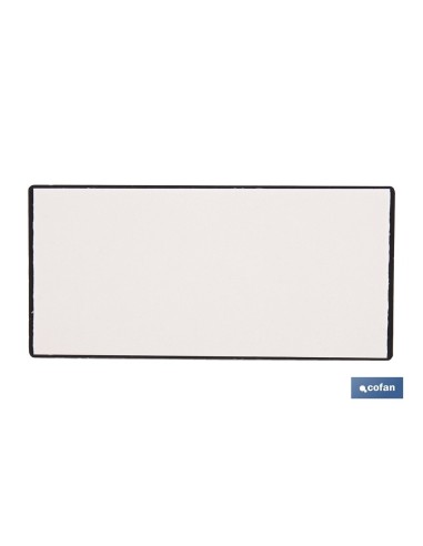 CATADIÓPTRICO RECTANGULAR ÁMBAR 106 X 50 MM ADHESIVO