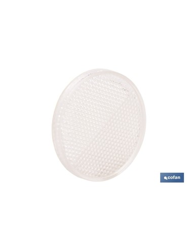 CATADIÓPTRICO REDONDO BLANCO Ø 60 MM ADHESIVO
