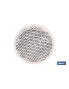 CATADIÓPTRICO REDONDO BLANCO Ø 60 MM ADHESIVO 2