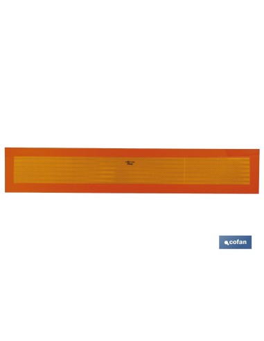 PLACA V-6 VEHICULOS LARGOS 1130X200MM.
