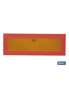 PLACA V-6 PARA VEHICULOS LARGOS 565X200MM.