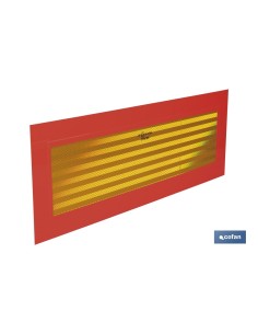 PLACA V-6 PARA VEHICULOS LARGOS 565X200MM. 2