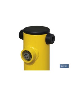 POSTE ABATIBLE PARA PARKING C/CERRADURA 2