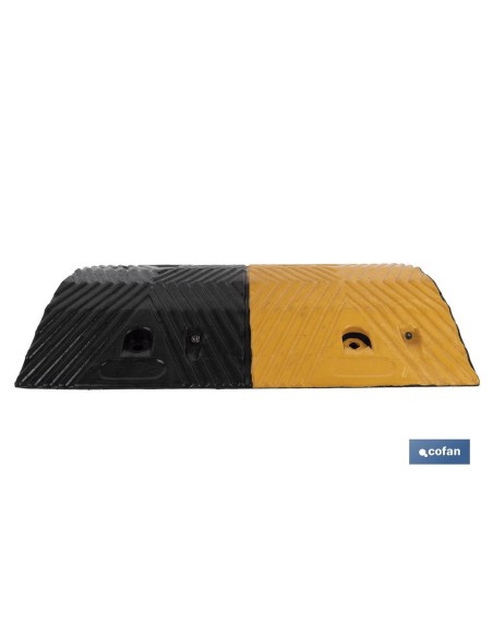 REDUCTOR VELOCIDAD AMAR/NEGRO 500x350x50 mm