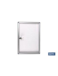 VITRINA PARA IMANES CON CIERRE (350X500MM)
