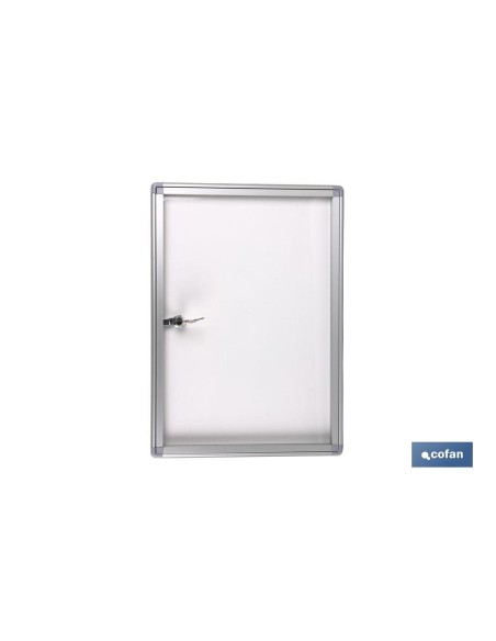VITRINA PARA IMANES CON CIERRE (350X500MM)