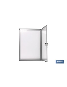 VITRINA PARA IMANES CON CIERRE (350X500MM) 2