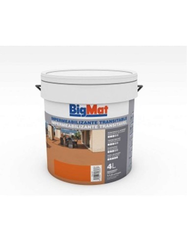 CAUCHO IMPER.TERR. TRANSIT.BLANCO 4Lts