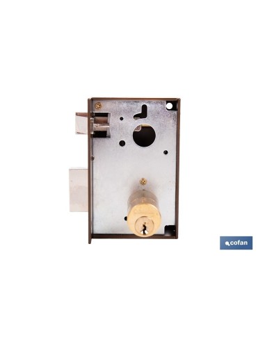 CERRADURA DE SOBREPONER DERECHA 70 MM ADAPTABLE AL MODELO 56A