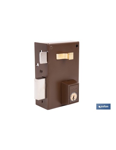 CERRADURA DE SOBREPONER IZQUIERDA 70 MM ADAPTABLE AL MODELO 56A