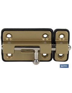 PASADOR BASE PLÁSTICO CROMO BRILLO 35 MM VENTA UNITARIA 2