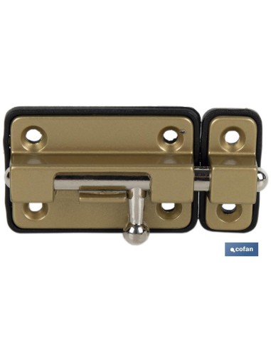 PASADOR BASE PLÁSTICO CROMO BRILLO 35 MM VENTA UNITARIA