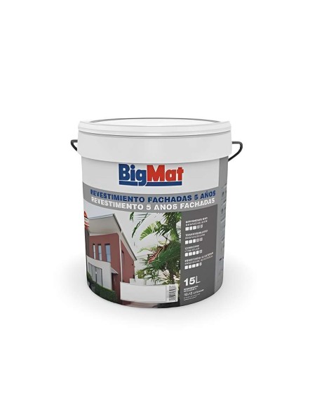 REVESTIMIENTO FACHADAS 5 AÚOS BIGMAT 15L CANELA (ANTIMOHO)