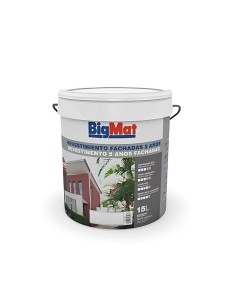 REVESTIMIENTO FACHADAS 5 AÚOS BIGMAT 15L MARFIL (ANTIMOHO)