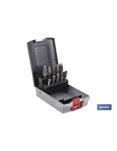 ESTUCHE FRESAS ROTATIVAS 10 UDS.