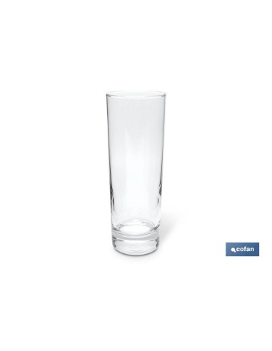 PACK 6 UDS VASO TUBO 31.5 CL MODELO MALBORK 16,6 x 6 CM