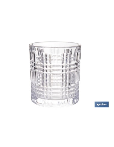 PACK DE 6 UDS VASO CON RELIEVE 27,5 CL