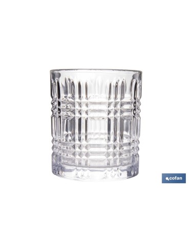PACK DE 6 UDS VASO CON RELIEVE 27,5 CL