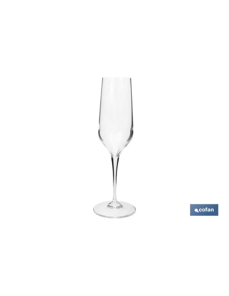PACK DE 6 COPAS DE CHAMPAGNE 23 CL MODELO ÁGATA
