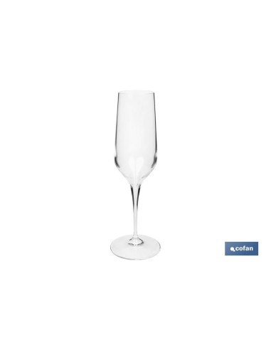 PACK DE 6 COPAS DE CHAMPAGNE 23 CL MODELO ÁGATA