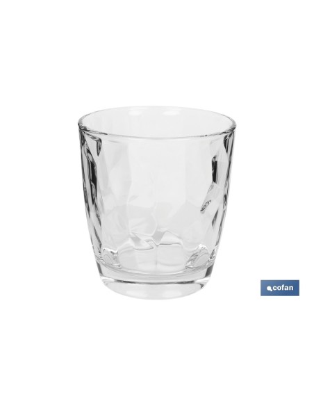 PACK 6 VASOS DE AGUA VIDRIO 30.5 CL MODELO JADE