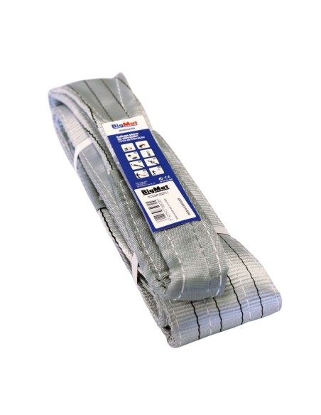 ESLINGA PLANA DOBLE BANDA CON GAZA BME4060 4000X6,0MTS BIGMAT