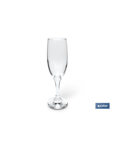 PACK 6 UDS COPA CHAMPAGNE 19 CL MODELO SARBIA