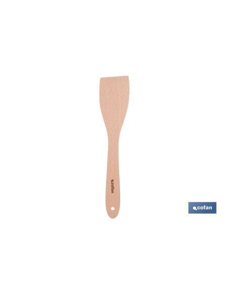 PALETA DE MADERA CON MANGO PLANO SIN RANURAS 30 CM