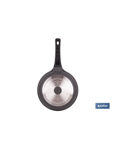 SARTÉN DE INDUCCIÓN DE ALUMINIO FORJADO Ø24 CM ANZIO