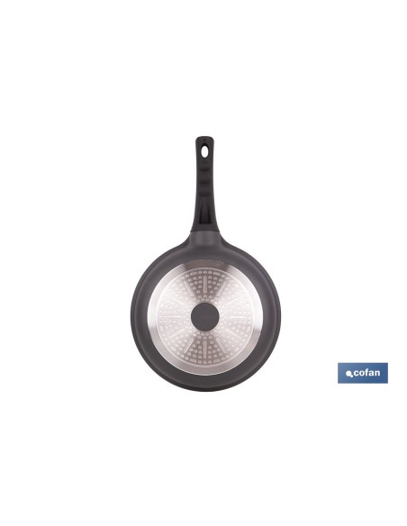 SARTÉN DE INDUCCIÓN DE ALUMINIO FORJADO Ø26 CM ANZIO